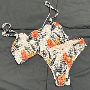 Floral Print Bikini Set